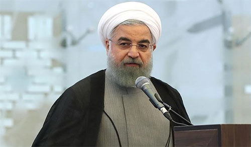 El presidente iraní, Hassan Rohani Rohani advierte a Trump: No juegue con la cola del león o lo lamentará